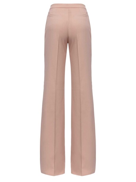 Pantaloni flare-fit in satin - 2