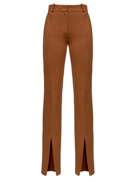 Slim trousers in technical fabric - 1