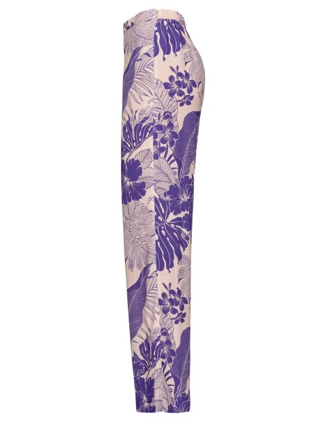 Trousers tropical print - 2