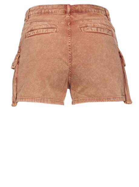 Shorts cargo marmorizzato - 2