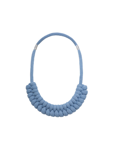 Braided choker necklace - 1
