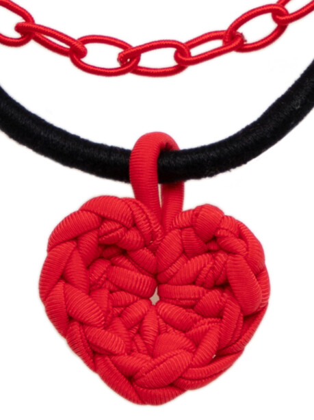 Necklace with heart pendant - 2