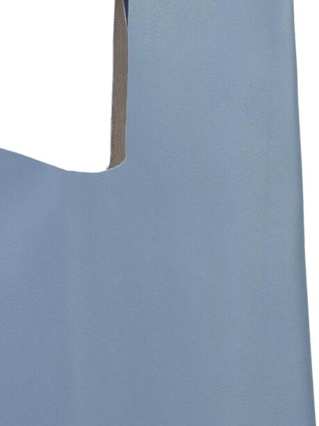 Minimal design faux leather tote bag - 3