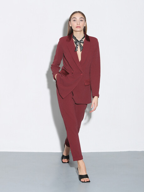 Blazer in lurex due bottoni - 3