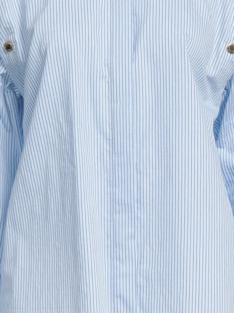 Camicia A Righe Azzurro - 4