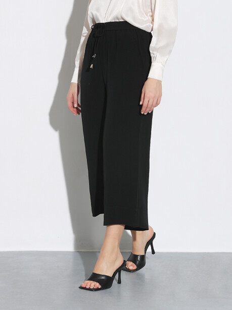 Fluid trousers with drawstring - 3