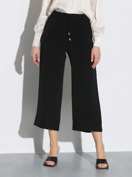 Fluid trousers with drawstring - 6