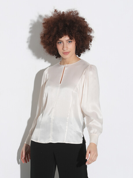 Silk blouse - 3