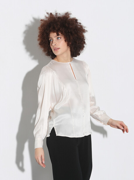 Blusa in seta - 5