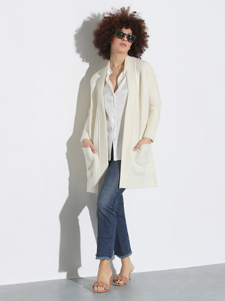 Pure merino wool cardigan - 3