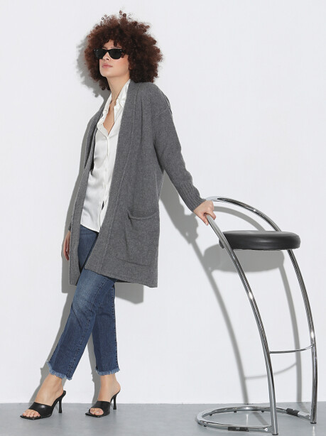 Pure merino wool cardigan - 5