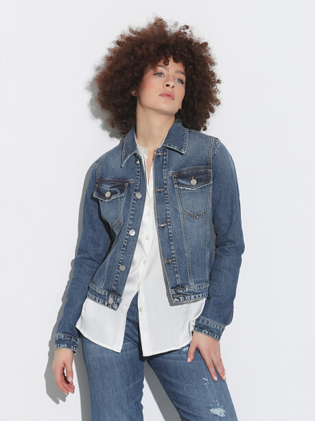 Giacca Kos in denim - 3