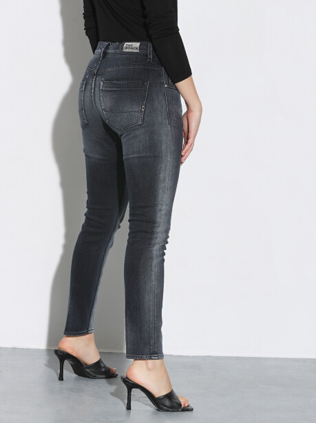 Jeans Morich in denim nero - 4