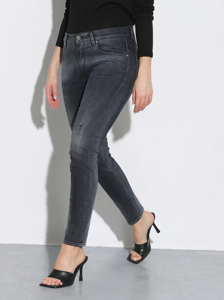 Jeans Morich in denim nero - 3