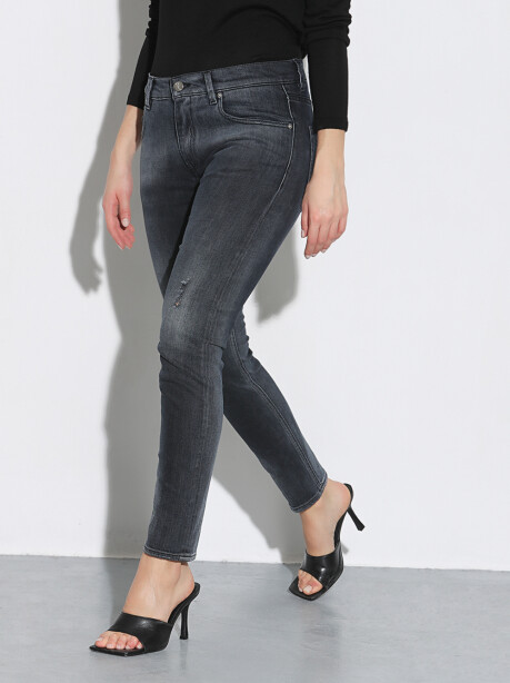 Morich jeans in black denim - 3