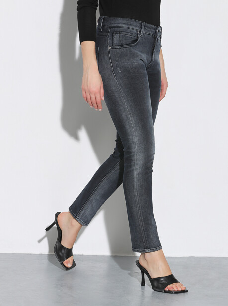 Jeans Morich in denim nero - 5