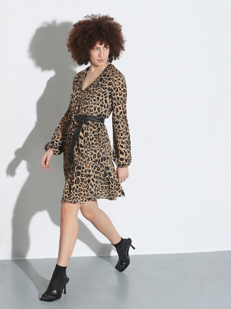 Vestito fantasia leopardata - 3