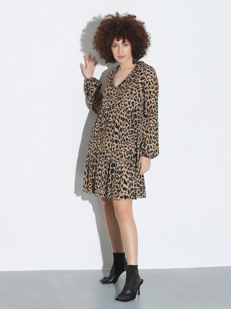 Vestito fantasia leopardata - 1