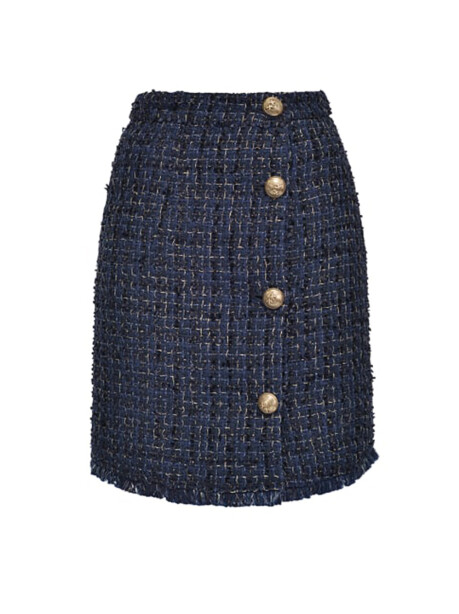 Minigonna in tweed lurex - 4