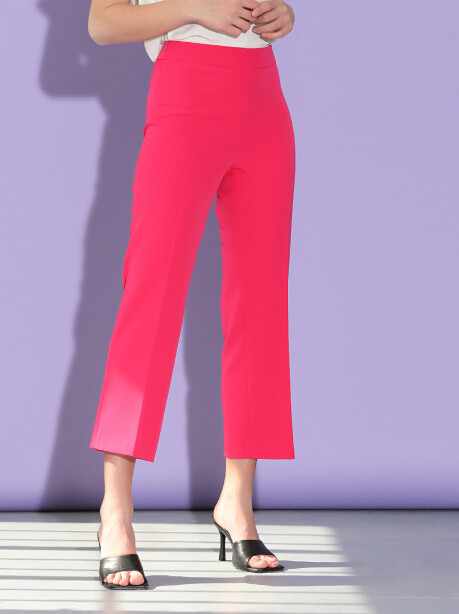 Cropped ankle trousers - 5