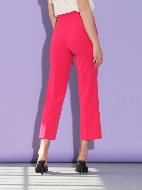 Cropped ankle trousers - 3