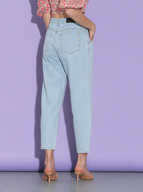 Slouchy denim pants - 5