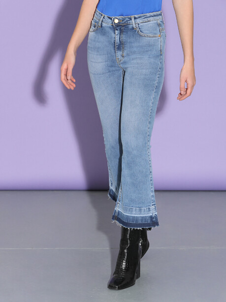 Jeans modello bootcut - 4
