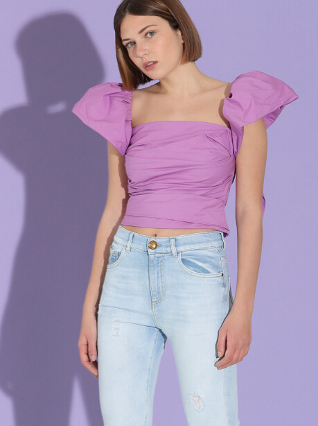 Poplin short top - 4