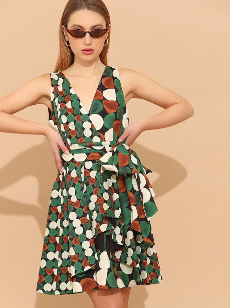 Patterned cotton dress - 6