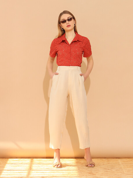 Linen trousers - 3