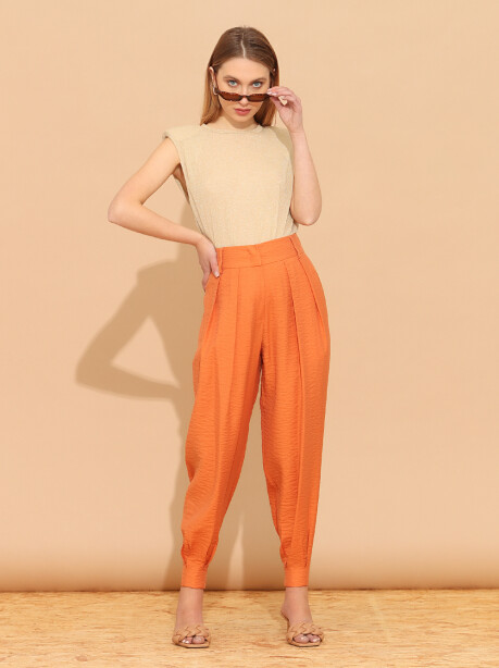 Pantaloni modello carrot vintage - 3