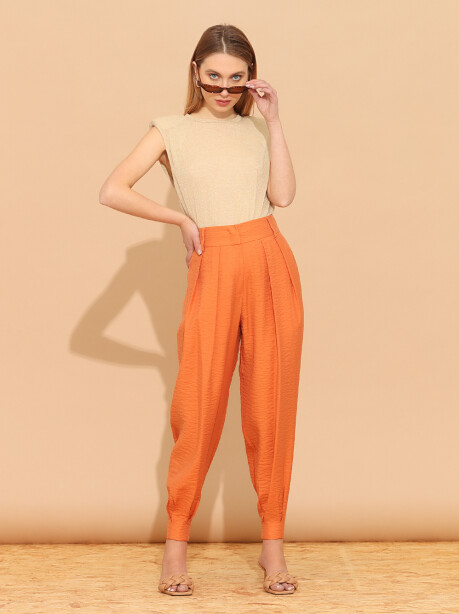 Vintage carrot-fit trousers - 3