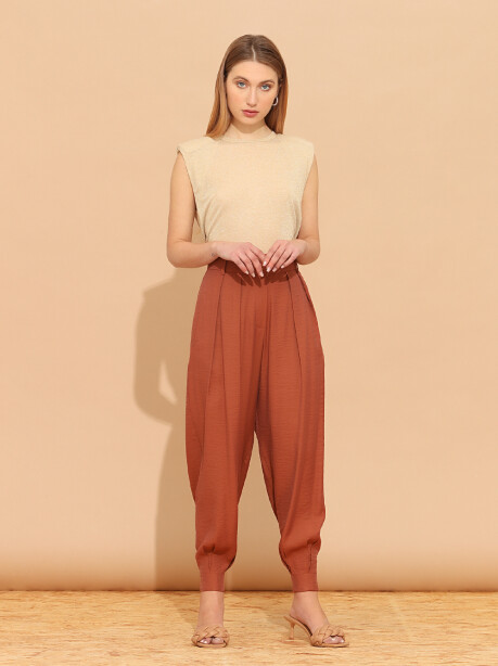 Pantaloni modello carrot vintage - 1