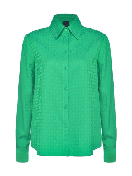 Geometric jacquard shirt - 1