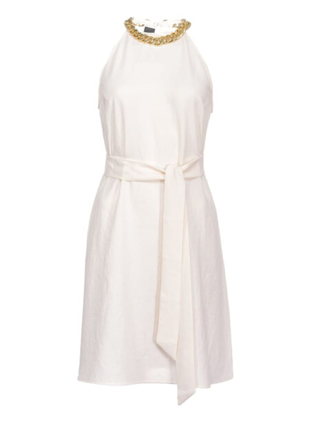 Halter dress with chain - 1