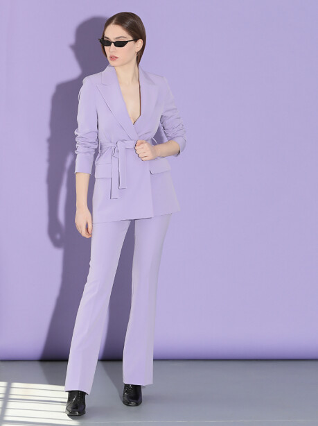 Flare suit trousers - 6