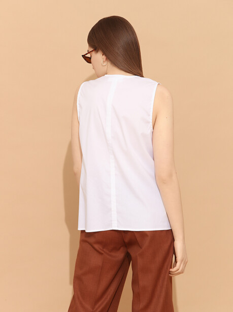 Blusa in cotone - 2