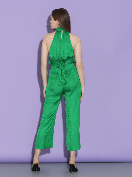 Geometric jacquard jumpsuit - 2