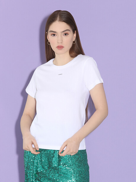 T-shirt con micro logo Pinko - 3