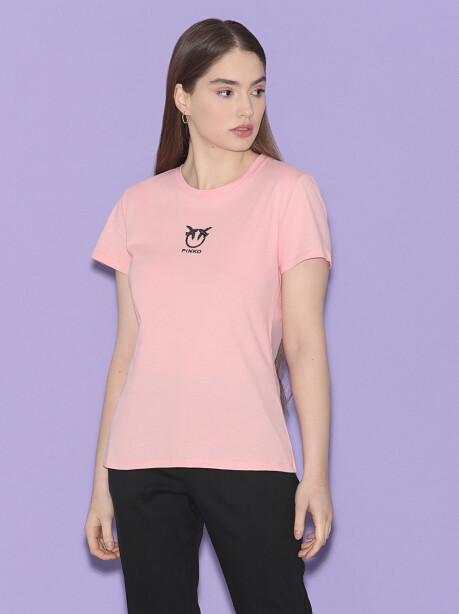 T-shirt logo love birds - 1