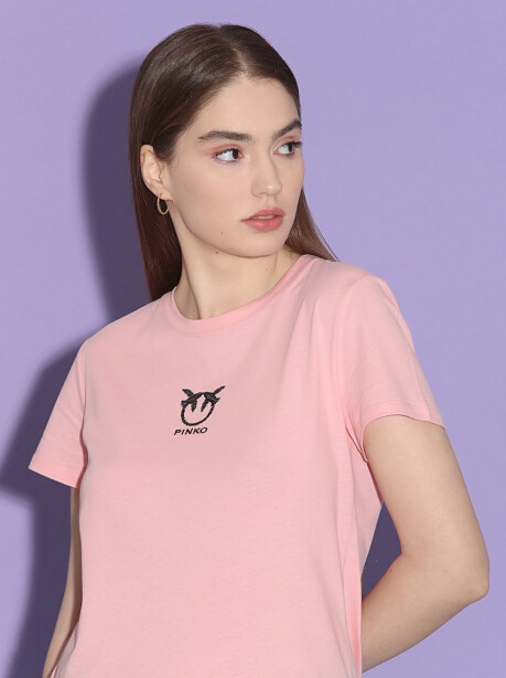 T-shirt logo love birds - 2