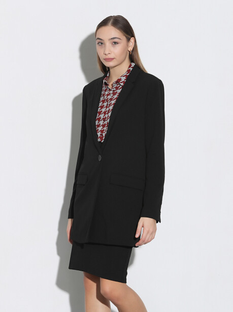 Long-fit fluid blazer - 4