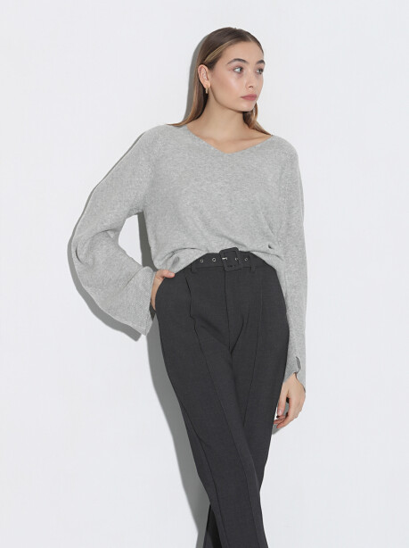 Oversize sweater mélange colored - 2