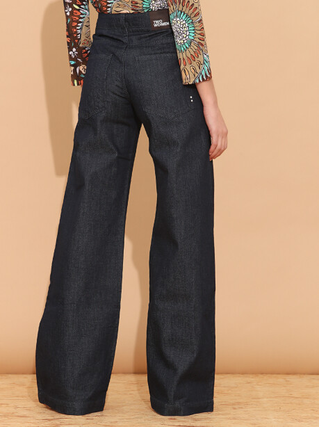 Jeans Julia wideleg con tasche all'americana - 6