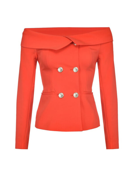 Giacca corta in crepe - 1