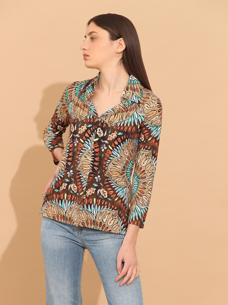 Welcome Summer patterned shirt - 4