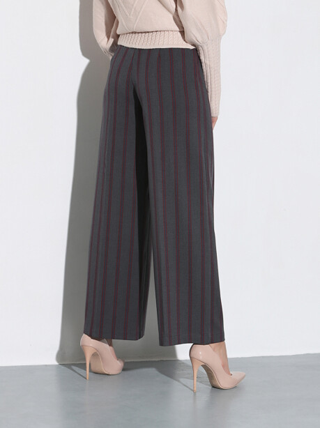 Wide striped trousers - 3