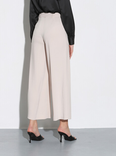 Flowy trousers with sash - 2