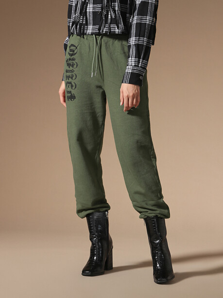 Organic cotton fleece joggers - 2