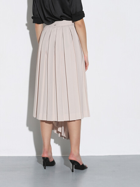 Asymmetrical pleated skirt - 2